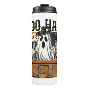 Boo Haw Retro Western Halloween Thermal Tumbler