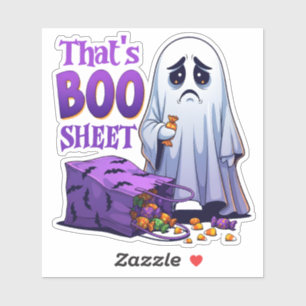 Boo-Hoo-lloween That's Boo Sheet