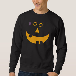 BOO! Jack O'Lantern Face Sweatshirt