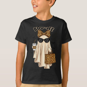 Boo Jee Boujee Ghost Halloween October Vibes Soky T-Shirt