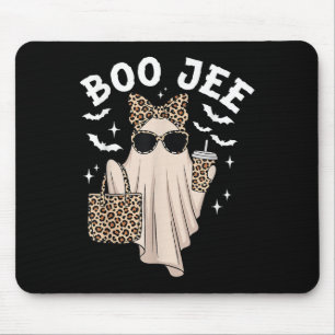 Boo Jee Boujee Nk Ghost Halloween October Vibes  Mouse Pad