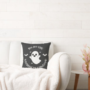 Boo-Jee Chick: Hauntingly Fabulous! Halloween Cushion