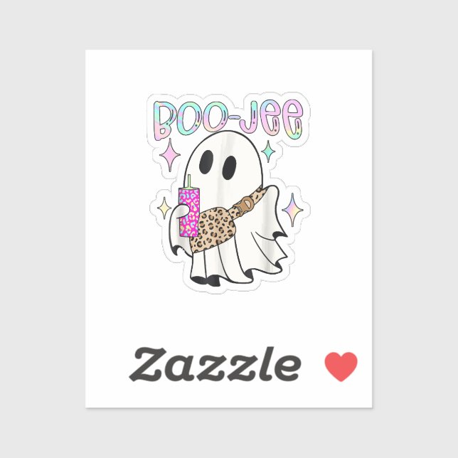 Boo Jee Funny Halloween Ghost (Sheet)