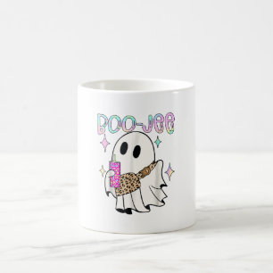 Boo Jee Funny Halloween Ghost Coffee Mug