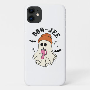 Boo-Jee funny Halloween Tumbler-Inspired Ghost iPhone 11 Case