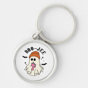 Boo-Jee funny Halloween Tumbler-Inspired Ghost Key Ring