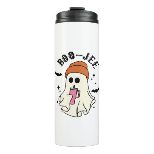 Boo-Jee funny Halloween Tumbler-Inspired Ghost Thermal Tumbler