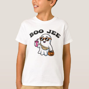 BOO-JEE Ghost – Funny Boujee Halloween Design T-Shirt