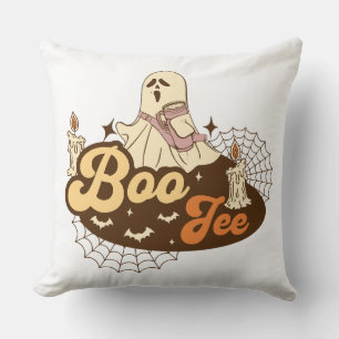 Boo-Jee Ghost Halloween funny Cushion
