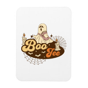Boo-Jee Ghost Halloween funny Magnet