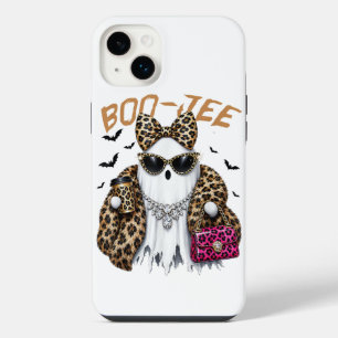 Boo-JEE Ghost Leopard Coquette Halloween iPhone 14 Plus Case