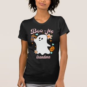 Boo-Jee Grandma   Retro Ghost T-Shirt