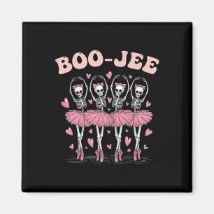Boo-jee Halloween Ballet Dancing Ghost Tutu Spooky Magnet