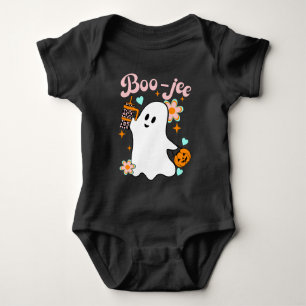 Boo-Jee Retro Ghost Baby Bodysuit