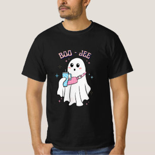 BOO-JEE Spooky Cute Ghost Halloween Costume Design T-Shirt
