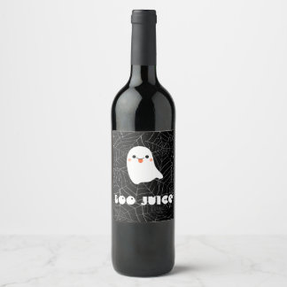 Boo Juice Wine Lable, Halloween Party Decor, Wine  Label