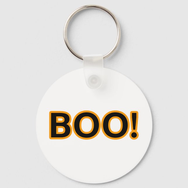 Boo! Key Ring (Front)