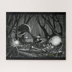 Boo Kitty Chases a Fairy Jigsaw Puzzle