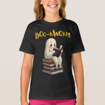Boo-kworm Read More Books Ghost Reading Halloween