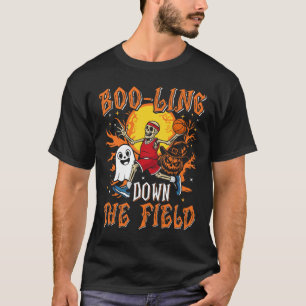 Boo - Ling The Field Sports Halloween T-Shirt