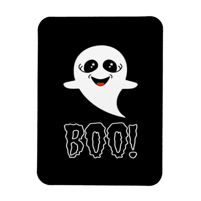Boo! Little Halloween By Lucas Magnet (Vertical)