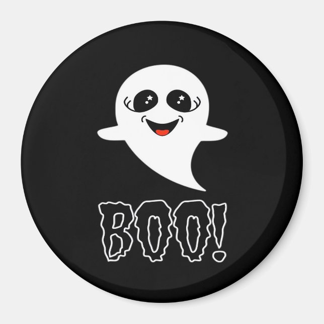 Boo! Little Halloween By Lucas Magnet (Front)