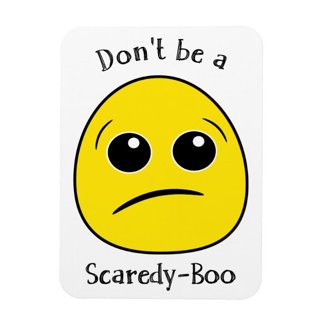Boo Magnets - Scaredy-Boo (Vertical)