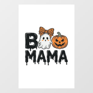 Boo Mama Halloween Ghost Pumpkin Mum Shirt Design_