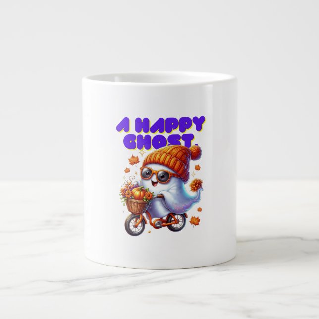 Boo Milk Tea Ghost Speciality Mug (Front)