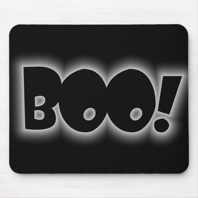 Boo! Mouse Pad (Front)