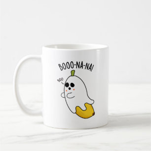 Boo-nana Funny Ghost Banana Pun Coffee Mug