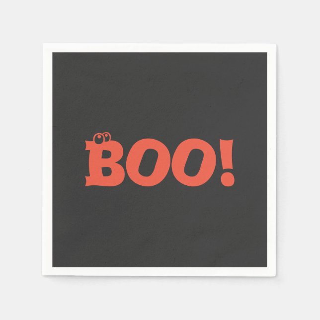 Boo!  napkin (Front)