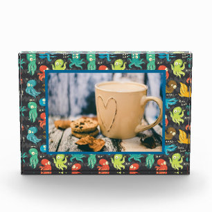 Boo Octopus Cute Colourful Kids Clothing & Décor Photo Block
