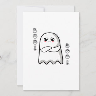 Boo Of Disapproval Classic Retro Holiday Card