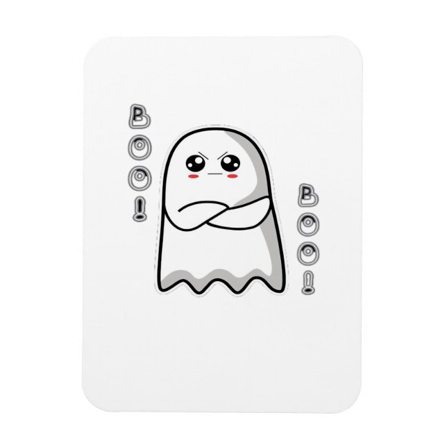 Boo Of Disapproval Classic Retro Magnet (Vertical)