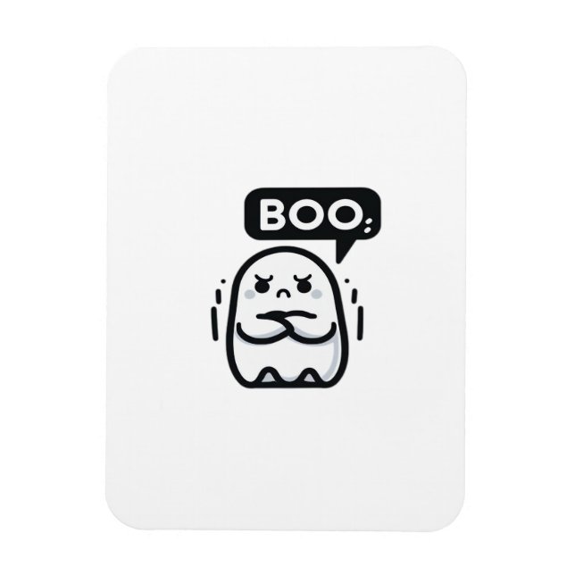 Boo Of Disapproval Funny Quote Magnet (Vertical)