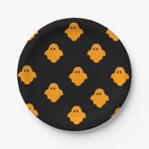 Boo Plate (Orange)