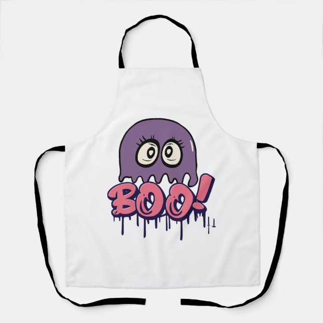Boo scary apron (Front)