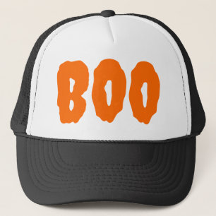 Boo Scary Halloween Trucker Hat