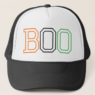 Boo Scary Halloween Trucker Hat