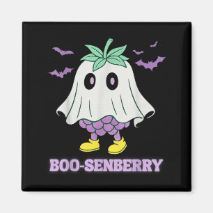 Boo-Senberry Boysenberry Ghost Spooky Funny Magnet