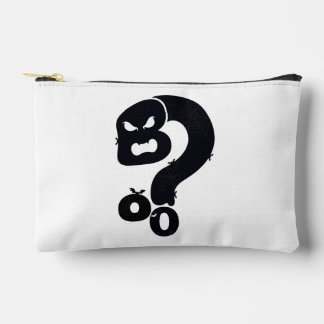 Boo Skull Question Mark Accessory Pouch