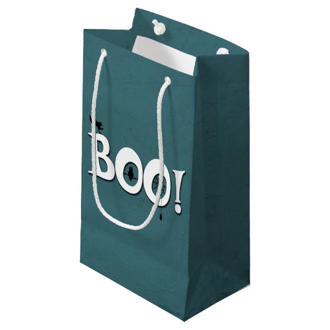 Boo! Small Gift Bag (Front Angled)