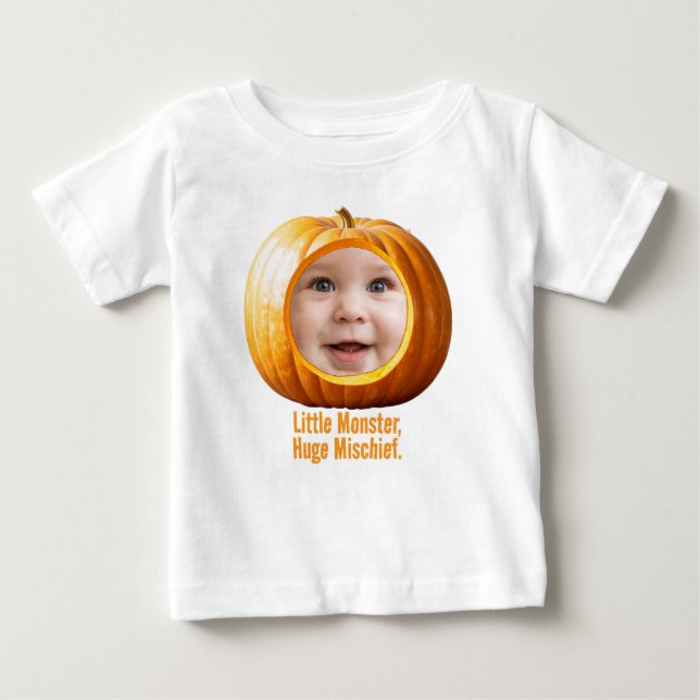 Boo! | Spooktacular Baby Birthday Baby T-Shirt (Front)