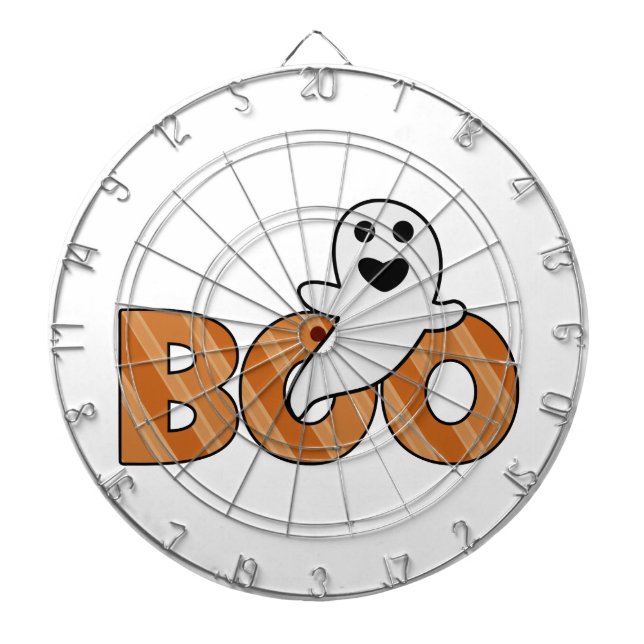 BOO Spooky Halloween Dartboard (Front)