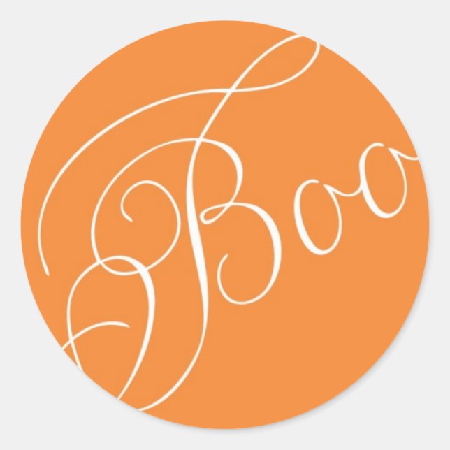 Boo! Sticker (Front)
