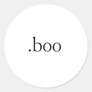 .boo sticker