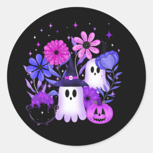 Boo-tanical Dreams Classic Round Sticker