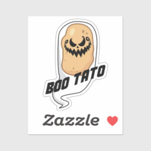 Boo-Tato Spooky Potato Food Halloween