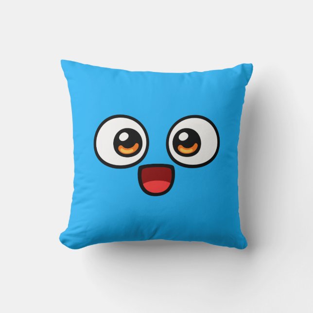 Boo Throw Pillow (Front)